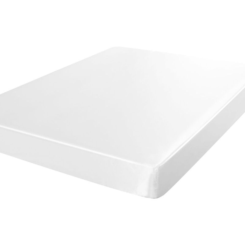 Fitted Sheet Only Satin Silky Soft Mattress Cover with 12" Deep Pocket Twin